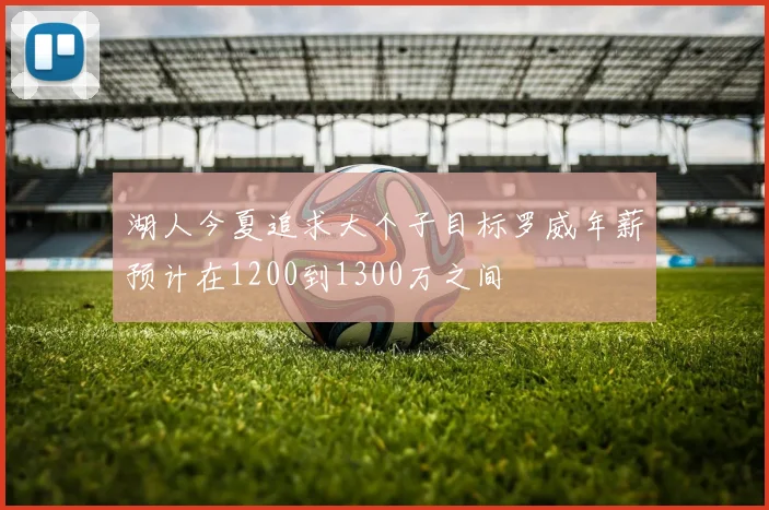 湖人今夏追求大个子目标罗威年薪预计在1200到1300万之间